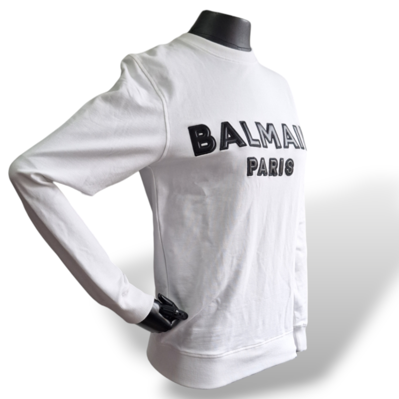 Moletom Balmain Branco NOVO - PP Moletom Balmain Branco NOVO - PP
