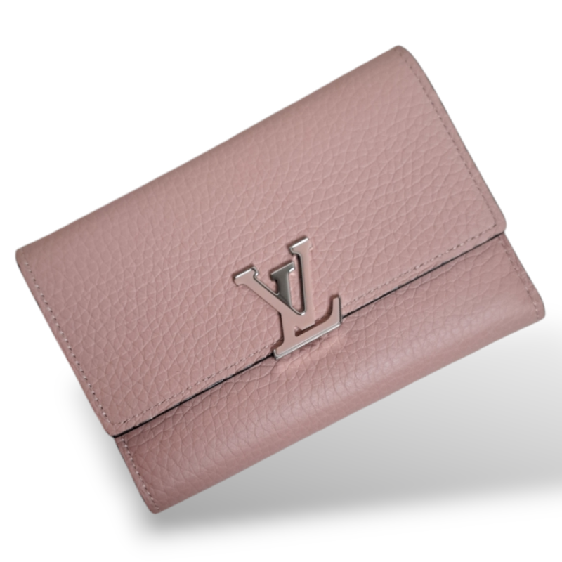 Carteira Louis Vuitton Capucines Jamim Rosa  Carteira Louis Vuitton Capucines Jamim Rosa