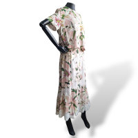 Conjunto Dolce Gabbana Lirios de Saia e Blusa- 44