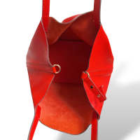 Bolsa Carolina Herrera Matryoshka Vermelha
