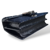Bolsa Gucci Dionysus Veludo Azul Marinho