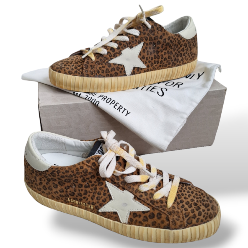 Tênis Golden Goose Leopard-37 Tênis Golden Goose Leopard-37