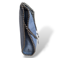 Bolsa Stella McCartney Falabella Rafia Azul Denin