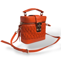 Bolsa Miu Miu Beauty Case Laranja