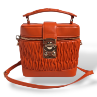 Bolsa Miu Miu Beauty Case Laranja