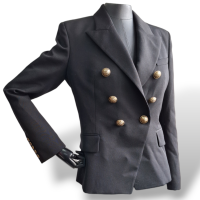 Blazer Balmain Preto-40