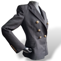 Blazer Balmain Preto-40