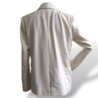 Blazer Balmain Branco e Off White-40