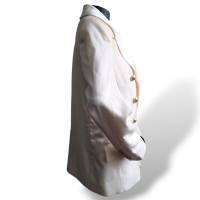 Blazer Balmain Branco e Off White-40