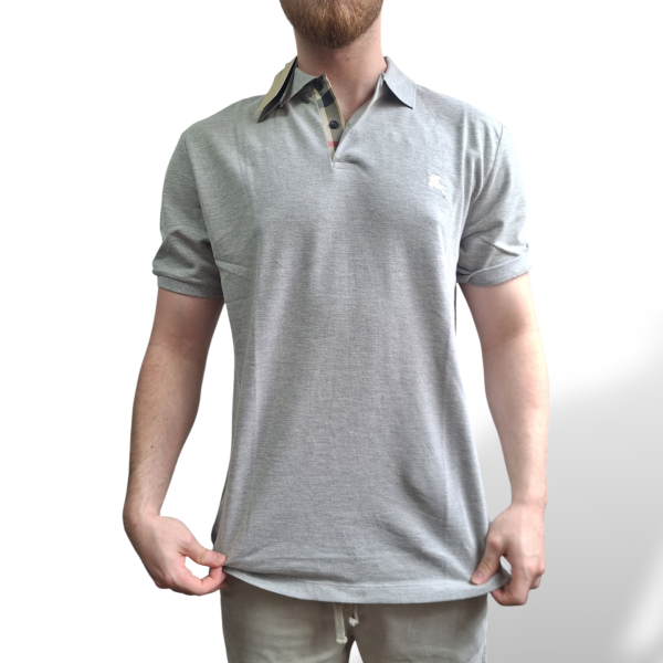 Polo Burberry Cinza- XXG