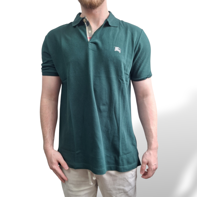 Polo Burberry Verde-GG Polo Burberry Verde-GG