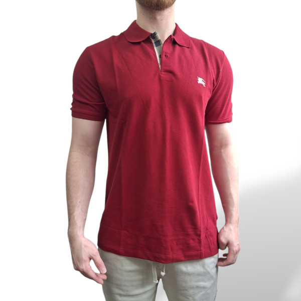 Polo Burberry Vinho-G