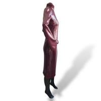 Vestido Galvan Longo Paetês Vinho - 38