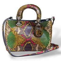 Bolsa Christian Dior Lady Dior Python