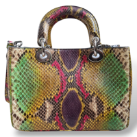 Bolsa Christian Dior Lady Dior Python