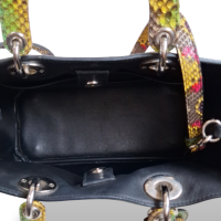 Bolsa Christian Dior Lady Dior Python