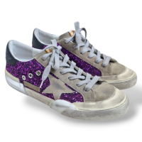 Tênis Golden Goose Lantejoula Roxo - 37