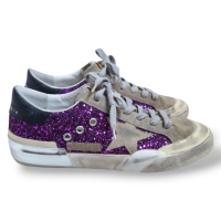 Tênis Golden Goose Lantejoula Roxo - 37
