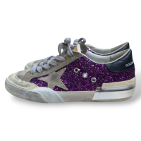 Tênis Golden Goose Lantejoula Roxo - 37