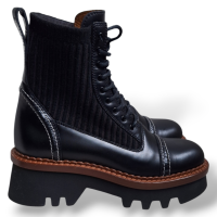 Coturno Chloé Preto - 37
