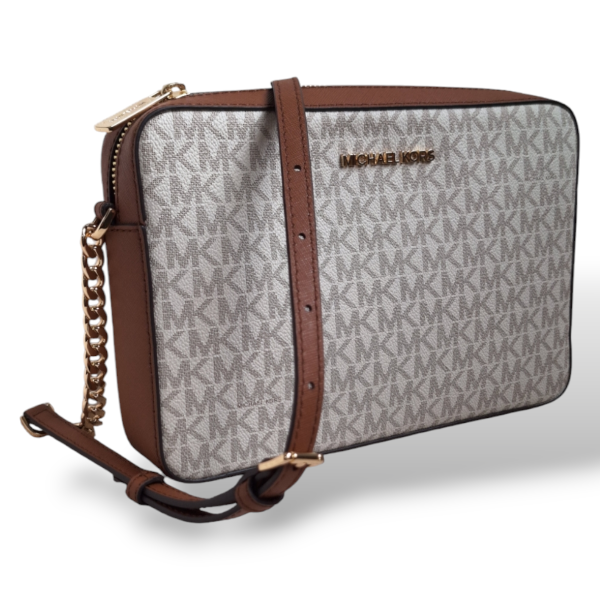 Bolsa Michael Kors Off White Retangular