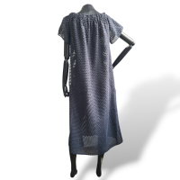 Vestido Paula Raia Longo Azul -38