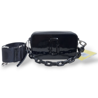 Bolsa Marc Jacobs Pochete Preta Verniz