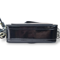Bolsa Marc Jacobs Pochete Preta Verniz