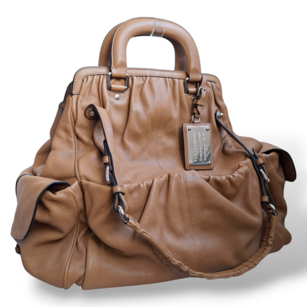 Bolsa Dolce &amp; Gabbana Vintage Couro Caramelo