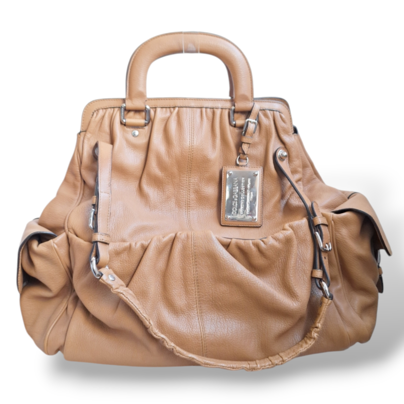 Bolsa Dolce &amp; Gabbana Vintage Couro Caramelo