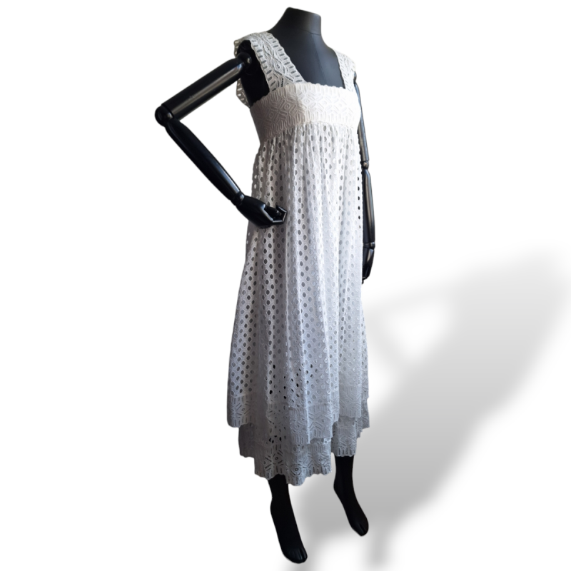 Vestido Tory Burch Branco - 38 Vestido Tory Burch Branco - 38