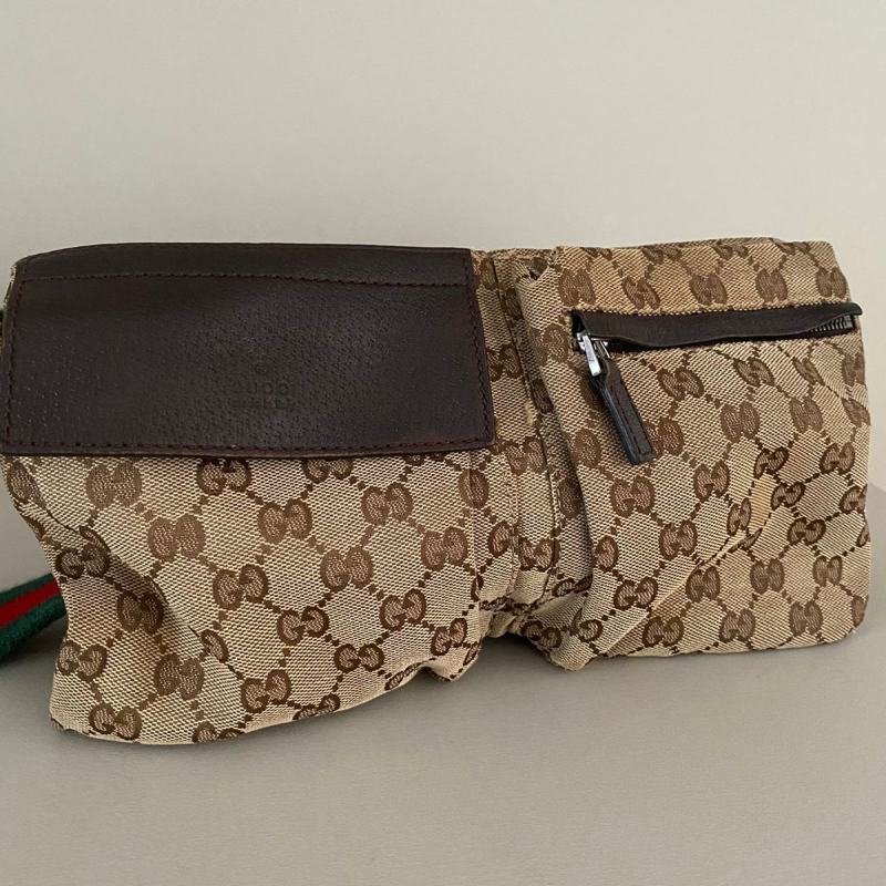Pochete Gucci Belt Bag Monograma