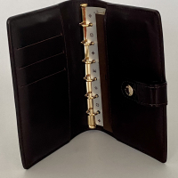 Porta Agenda Louis Vuitton Verniz Vinho Monograma
