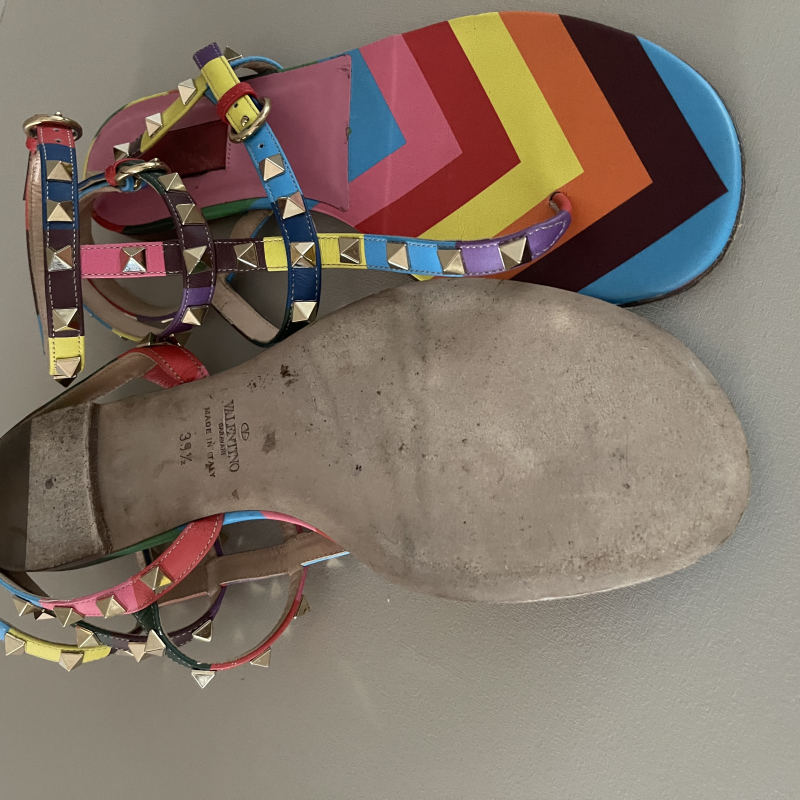 Rasteira Valentino Colorida 38