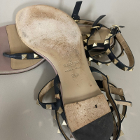 Rasteira Valentino Spikes Preta - 37