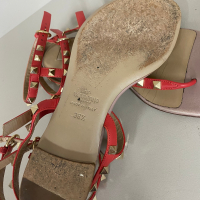 Rasteira Valentino Spikes Vermelha - 37