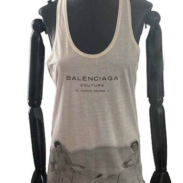 Regata Balenciaga Branca - P