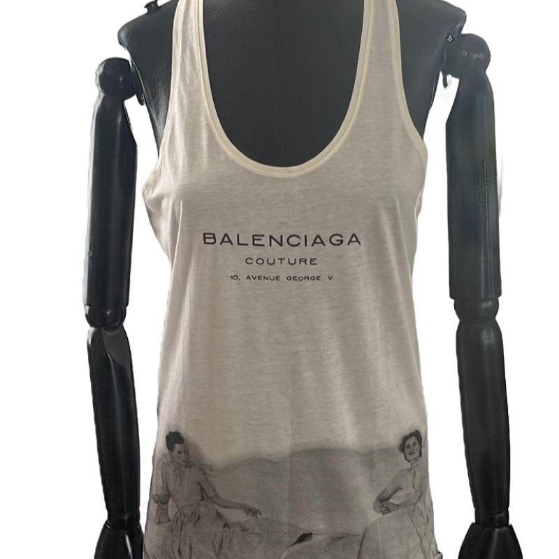 Regata Balenciaga Branca - P