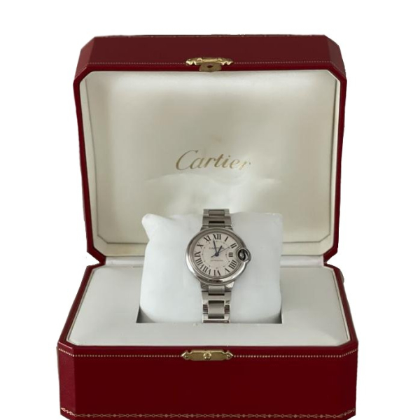 Relógio Cartier Ballon Bleu Aço 33m - PREÇO SOB CONSULTA