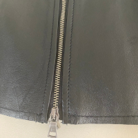 Saia BCBG Maxazria Couro Preto - PP