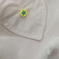 Saia Baby Dior Jeans Rosa Infantil - 3 Anos