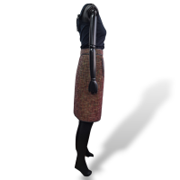 Saia Bottega Veneta Vinho-38
