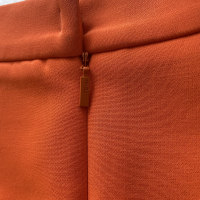 Saia Fendi Reta Fenda Cotton Laranja-38