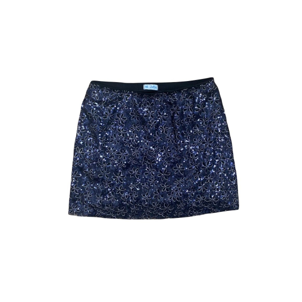 Saia Valutin Garden Paetê Azul Infantil - 14