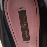 Salto Louis Vuitton Preto C/ Laço - 38