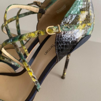 Sandália Alexandre Birman Estampado Cobra-36