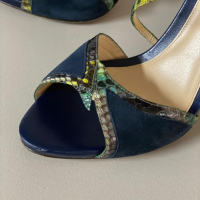 Sandália Alexandre Birman Estampado Cobra-36