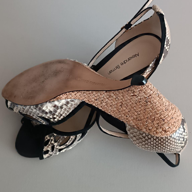 Sandália Alexandre Birman Python - 39