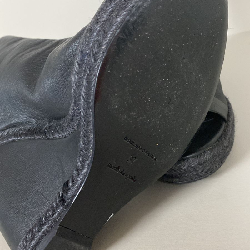 Sandália Balenciaga Couro Preto - 35