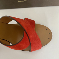 Sandália Gucci Heel Lifford Maori Vermelha